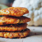 Hamburguesas de coliflor, puerros y avena | Comida Vegetariana