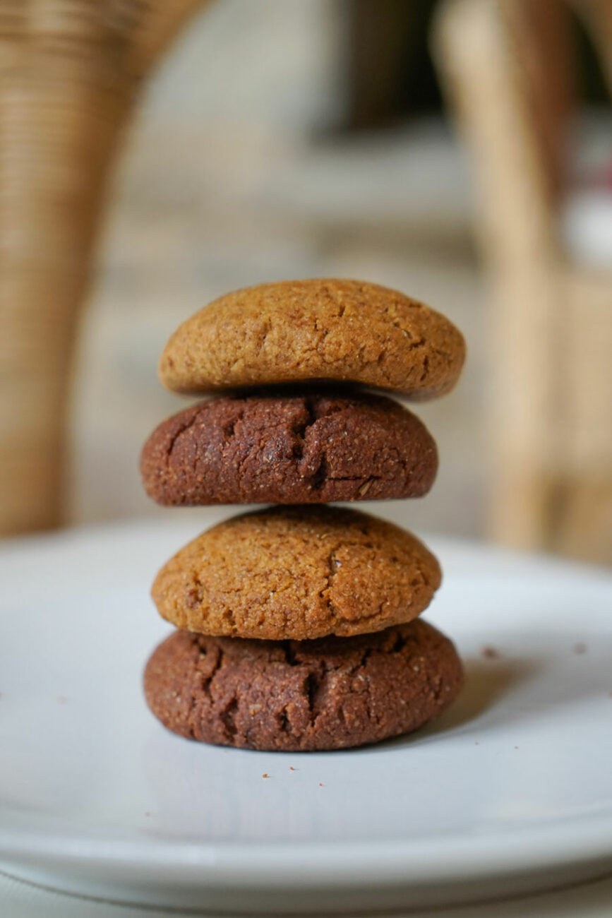 Galletas de chocolate y jengibre de un 8 de julio