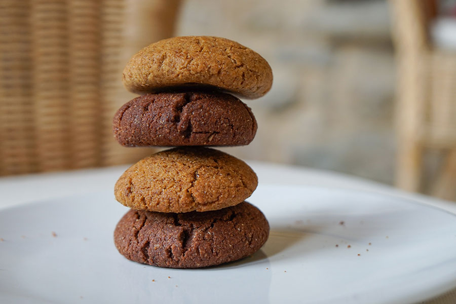 Galletas de chocolate y jengibre de un 8 de julio | Comida Vegetariana