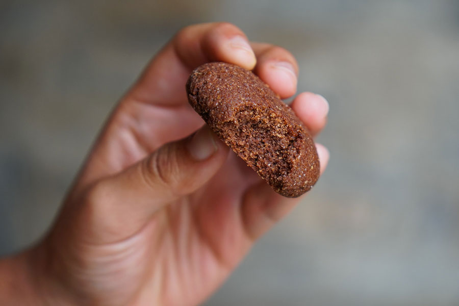 Galletas de chocolate y jengibre de un 8 de julio