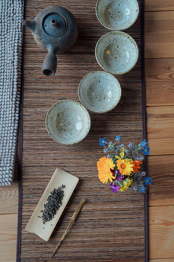 Ceremonia de té en Casa Cuadrau