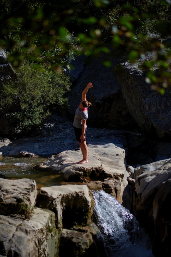 Forest Bathing in Casa Cuadrau Yoga Retreats Pyrenees